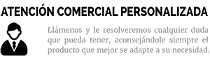 Atención comercial personalizada